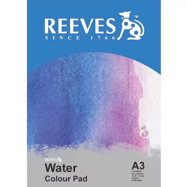 Reeves A3 Watercolour Pad 12 Sheet