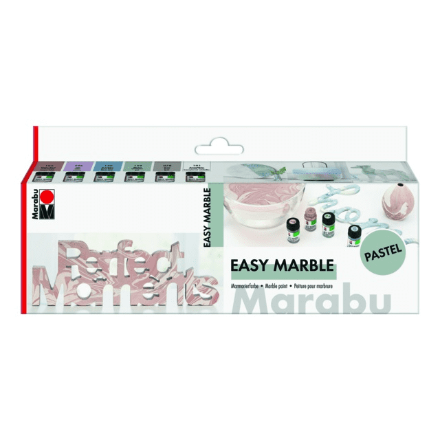 MARABU EASY MARBLE Pastel Set