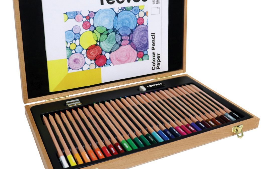 Reeves Wooden Box Colour Pencil Sets