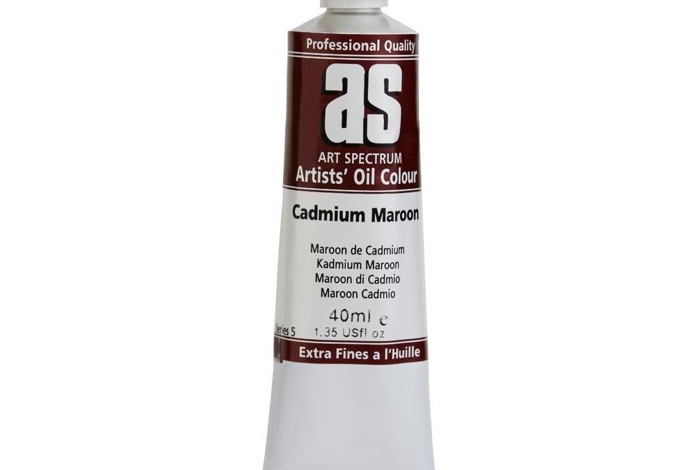 Art Spectrum Artists Oil Paint S5 Cadmium Maroon 40ml