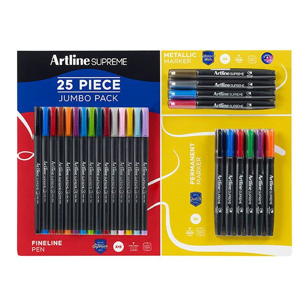 Artline 25 Piece Jumbo Pack