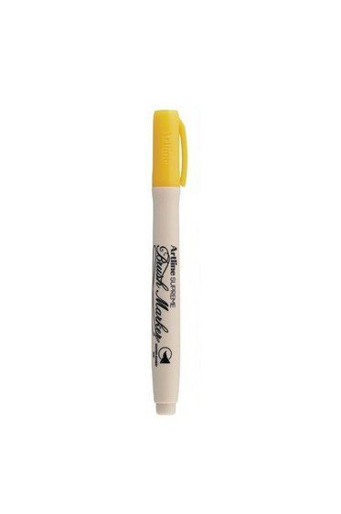 Artline Supreme Brush Marker Yellow