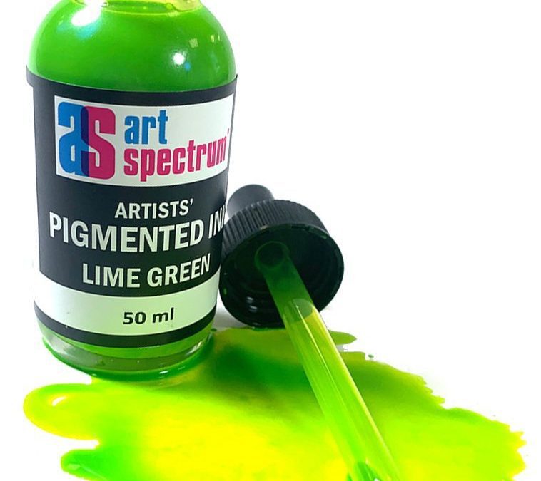 Art Spectrum Artists Pigment Ink Lime Green