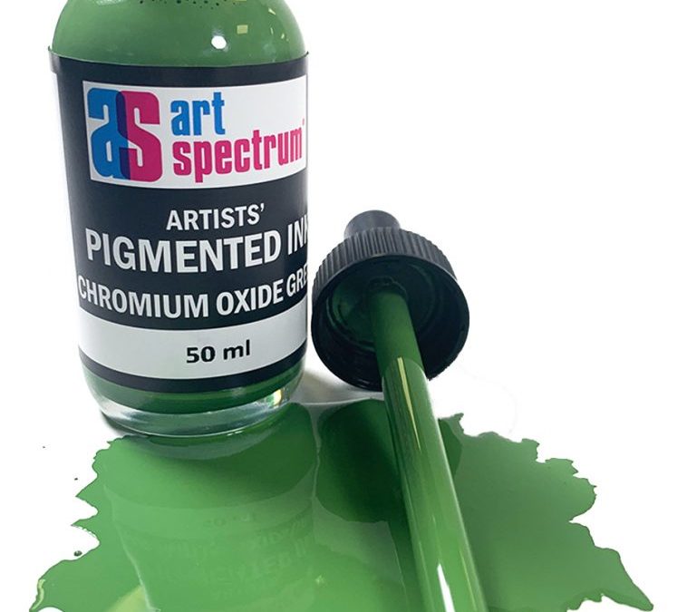 Art Spectrum Artists Pigment Ink Chromium Oxide Green