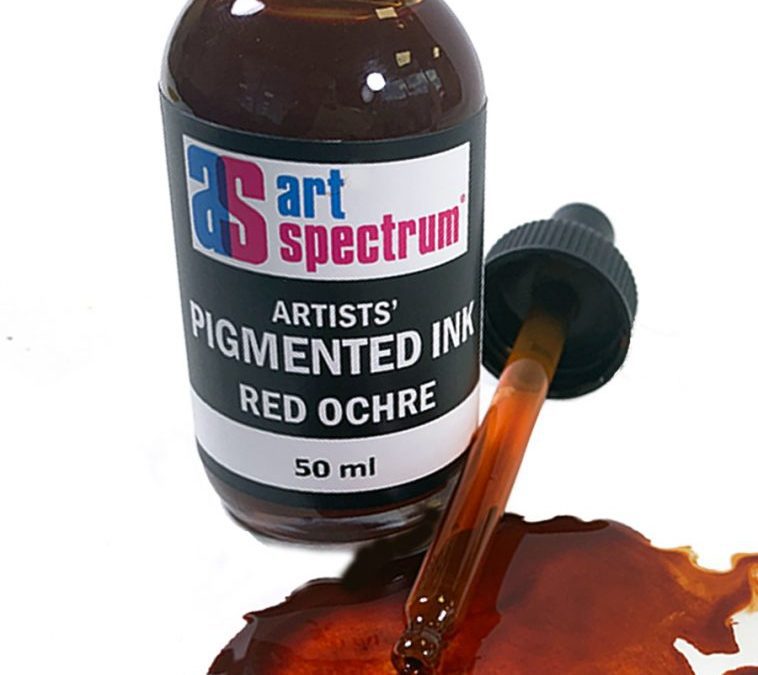 Art Spectrum Artists Pigment Ink Red Ochre
