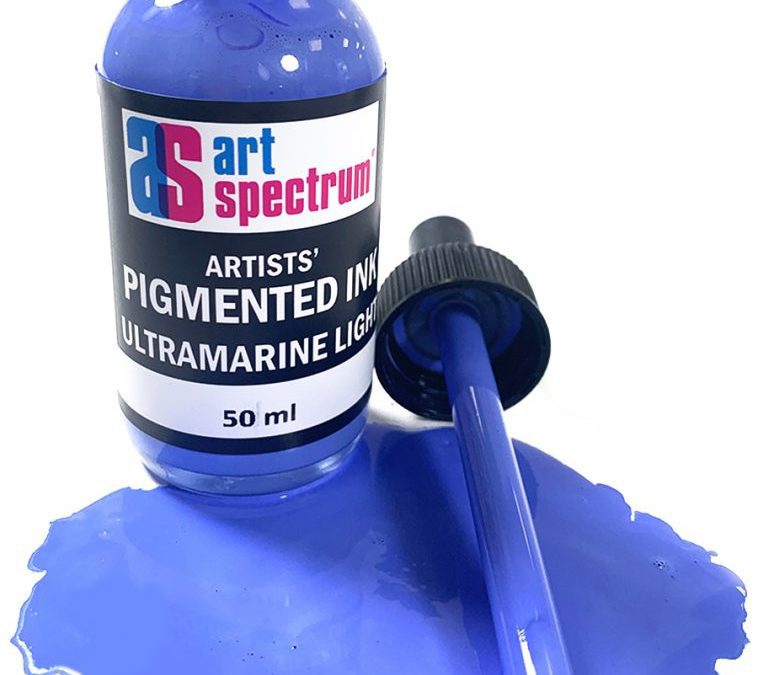 Art Spectrum Artists Pigment Ink Ultramarine Light
