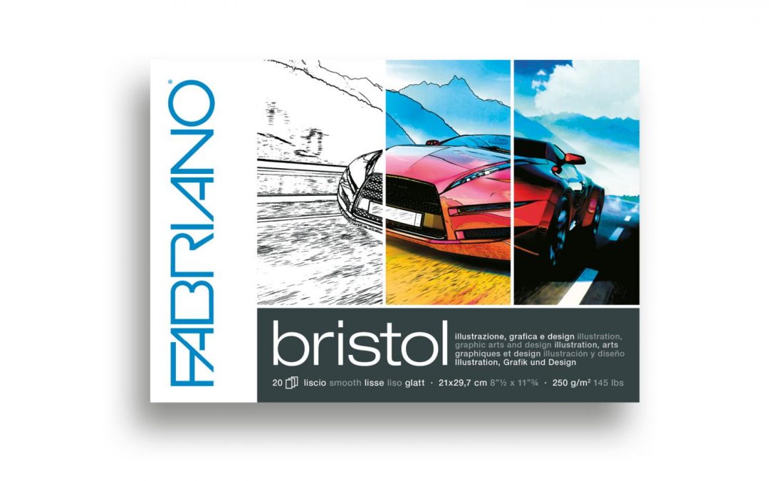 Fabriano Bristol Pad A4 20pages 250gsm